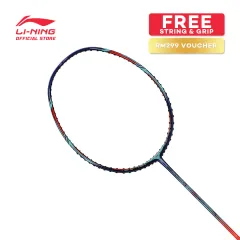 LI-NING AXFORCE 80 BADMINTON RACQUET (5U) - BLACK - AYPS006-1 | Lazada