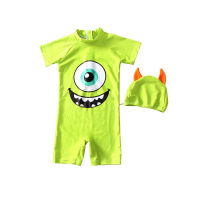 Swimsuit Children Suit Beachwear Kid Cool Cartoon Swimwear 2022 Baby Short Sleeve Bathing Suit