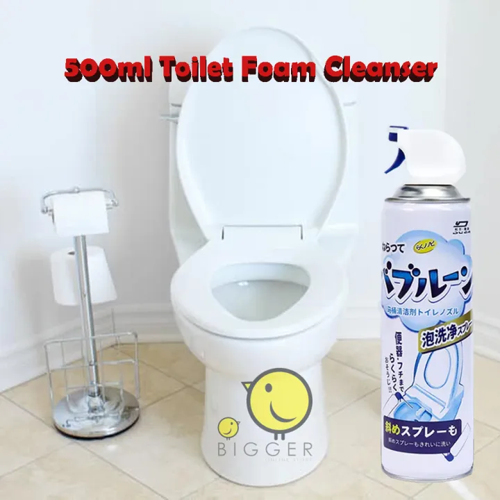 Ready Stock 】500ml Toilet Foam Cleaner Eliminate Odors Smells Good