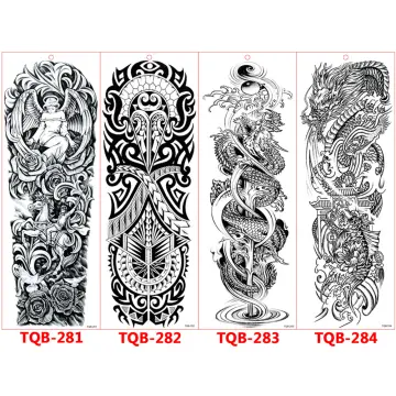 Large Arm Sleeve Tattoo Lion Crown King Rose Waterproof Temporary Tatoo  Sticker Wild Wolf Tiger Men Full Skull Totem Tatto - AliExpress