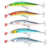 Luya Bait Mino 8g/10cm Simulated Fake Bait Hard Bait Fluorescence Scissor Soft Bait Fishing Lure AccessoriesLures Baits