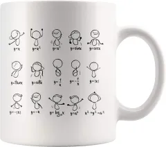 Saviola-MAN FACE Mug,Funny Gamer Mug,Birthday Mug,11oz Novelty Coffee Mug/ Cup,White,1 Count (Pack of 1) 