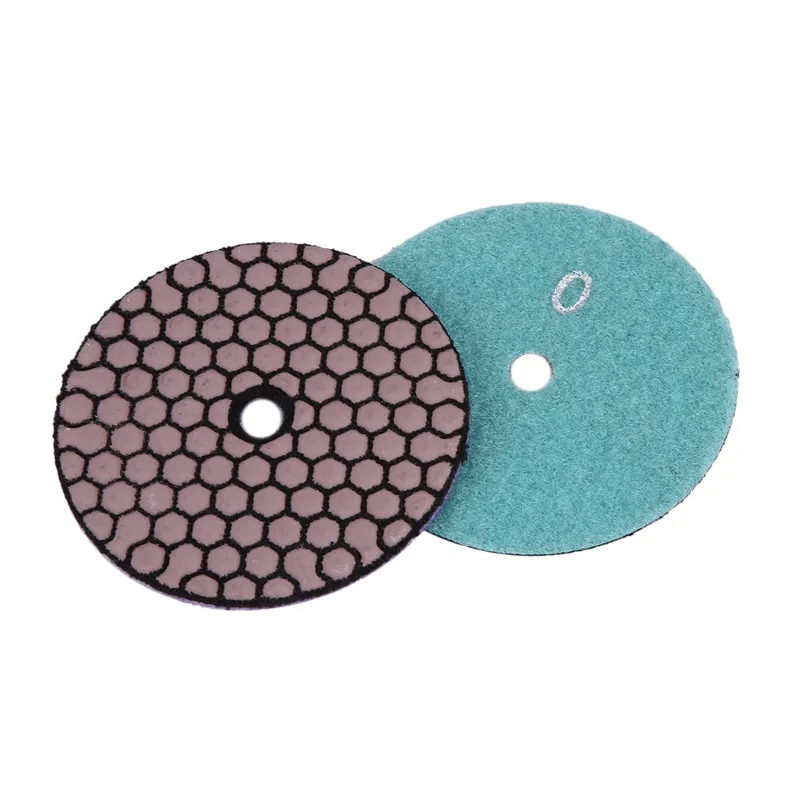 6 Pcs 100 Mm Dry Polishing Pad 4 Inch Sharp Type Diamond Polishing Pads For  Granite Marble Sanding