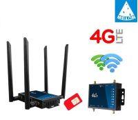 4G Wifi Router 4 External High Gain Antenna Band Wireless Router With Sim card slot Indoor &amp; Outdoor