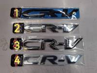 ตราสัญลักษณ์ LOGO CRV CR-V 3D ABS สําหรับติดท้ายรถยนต์ มี 4 แบบราคาต่อ1ชิ้น ***ร้านค้าแนะนำ** สิ้นค้าดี**