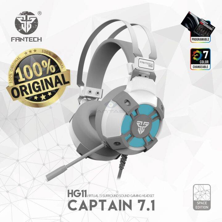 Fantech hg11 captain 2025 7.1 rgb gaming headset