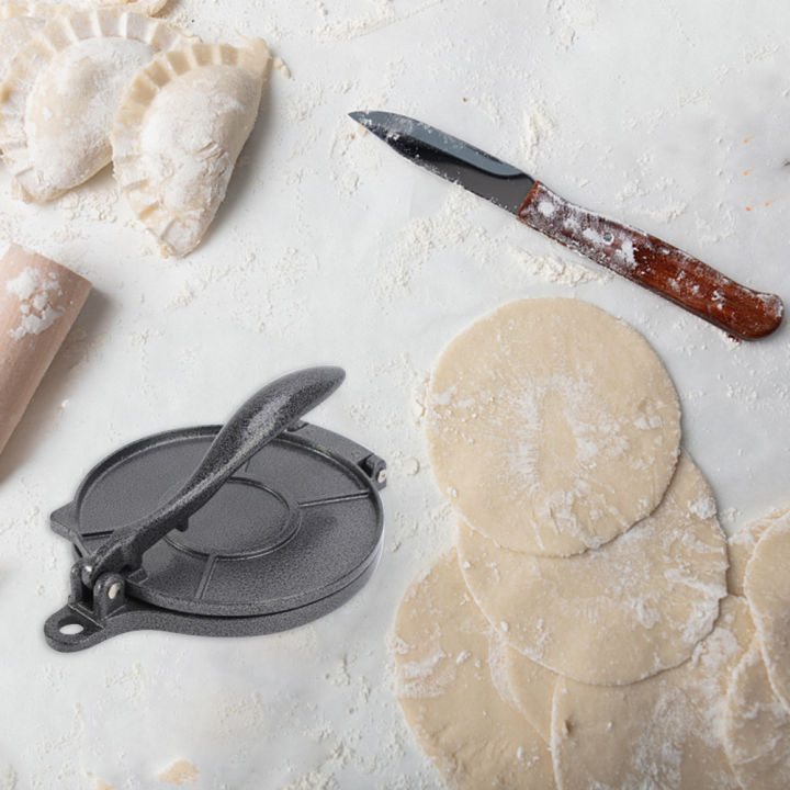 pastry-press-maker-diy-dumpling-maker-คู่มืออลูมิเนียมอัลลอยด์ข้าวโพด-tortillas-กดเครื่องมือด้ามยาวพับครัวทำอาหาร
