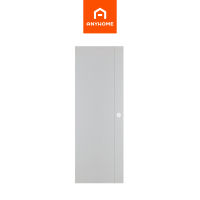 ANYHOME ประตูUPVC เซาะร่อง HG02 80X200 ขาว เจาะ