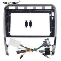 ชุดเครื่องเสียงแผงหน้าปัดแอนดรอยด์2002-2009 Cayenne Porsche สำหรับอะแดปเตอร์ Fascia Frame รถ SKYFAME