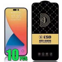 10pcs Esd Anti-static Tempered Glass Big Curved Screen 15 12 For Film 14 Xr Iphone Plus Mini Xs Max Pro 11 Protector 13