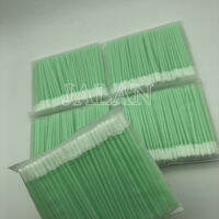 100ชิ้นถุงฝุ่นทำความสะอาดก้านทำความสะอาดออปติก Sticks ไฟเบอร์ Swabs ด้านหน้าด้านหลังกล้องเลนส์ฝุ่นติดฟรี