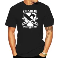 Apocalypse Now Charlie Dont Surf 1 Black T Shirt Gildan