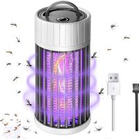 Mosquito Lamp,USB Electric Bug Zapper 360°UV Fly Zapper, Portable Bug Killer Light Indoor&amp;Outdoor for Bedroom Hotel