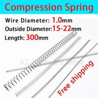 △❁❀ Compressed Spring Return Spring Wire Diameter 1.0mm Outer Diameter 15mm-22mm Length 300mm Release Spring Pressure Spring 1 Pcs