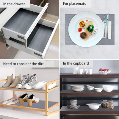 Reusable Shelf Cover Liners Cabinet Mat Drawer Mat Moisture-Proof Waterproof Dust Anti-Slip Fridge Table Pad Kitchen Accessories