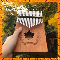 คาลิมบ้า/Kalimba 17key สีไม้ กรณีสินค้ามีสี ไซท์ เบอร์รบกวนลุกค้าทักมาสอบถามหรือเเจ้งที่เเชทก่อนสั่งสินค้าด้วยนะคะ