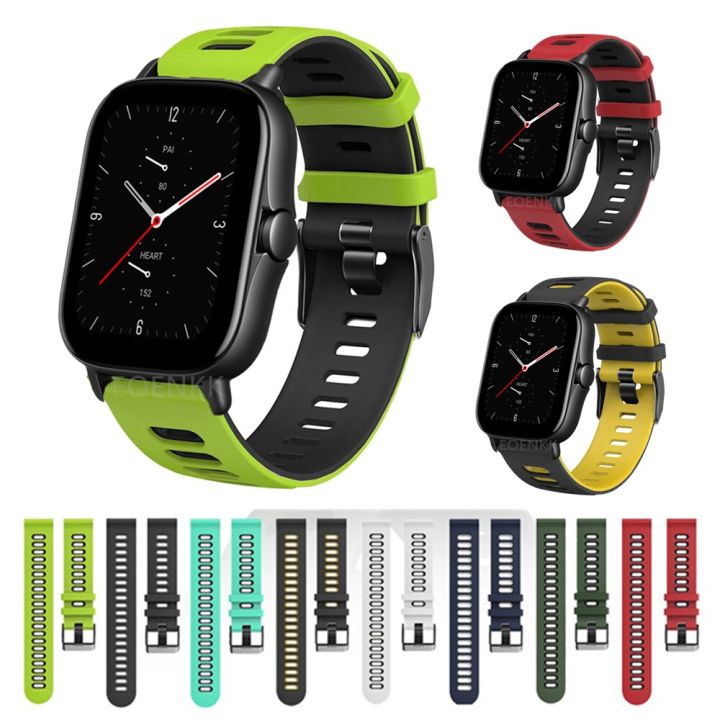 สมาร์ทวอท์ชสไตล์ใหม่สำหรับ-amazfit-gts-4-3-2e-สายรัดข้อมือสำหรับ-xiaomi-amazfit-gtr-4-3-2e-bip-s-u-pro-gts-4ซิลิโคนขนาดเล็กสร้อยข้อมือ-correa