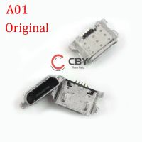 10pcs เดิมสําหรับ Samsung Galaxy A01 A03 A03 Core USB Charging Port Plug Dock Connector Socket