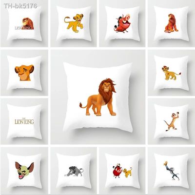 ㍿✹ Cartoons The lion king Pillowcase decoration sofa pillowcase Pillow pillowcase Home Home Decoration Cute pillowcase 45x45cm