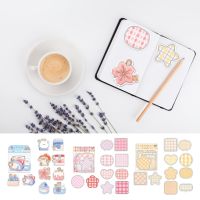 Cute Flash Card Memo Sticky Pad 100 Sheets Diary Stationery Decorative Kawaii Sticky Paper Memo Pad Note Pads Leave Message