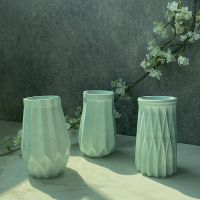 DIY Vase Silicone Mold DIY Epoxy Plaster Concrete Flower Pot Injection Mould Vase Gypsum Resin Mold Pottery Mold Home Decoration