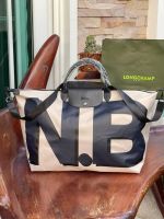 NiceBagOutlet Longchamp le plaige personalized Travel Bag กระเป๋าขนาดใหญ่ไซส์เดินทาง LC121901