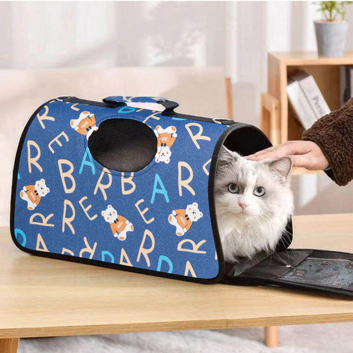 Gkeyin M/L Super Big Pet oxford Carrier Bag Portable cat dog handbag