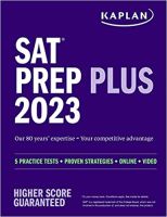 (C221) 9781506282145 SAT PREP PLUS 2023: 5 PRACTICE TESTS + PROVEN STRATEGIES + ONLINE + VIDEO