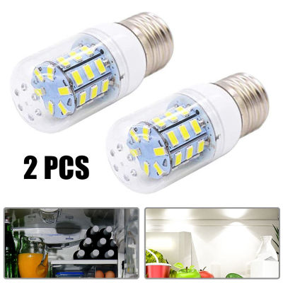 2pcs E27 หลอดไฟ LED 5W ตู้เย็นข้าวโพดหลอดไฟเปลี่ยน PS12364857 AC220-240V โคมไฟสีขาวสำหรับตู้เย็น-dliqnzmdjasfg