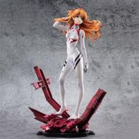 Toystoreshop 25Cm EVA Asuka Shikinami ฟิกเกอร์นีออนเจเนซิส EVANGELION Soryu Asuka Langley อย่างดีตุ๊กตาขยับแขนขาได้ของเล่นโมเดลของสะสม PVC