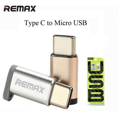 Remax RA-USB1 ตัวแปลง Micro เป็น Type C มีสายคล้อง พกพาสะดวก