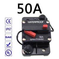 【cw】 30A-300A 12V-48VDC Circuit Trolling with Manual Car Boat for Audio System Fuse ！