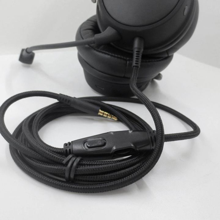 for-cloud-alpha-cloud-core-flight-headphone-cable-with-volume-control-sound-control-headphone-cable