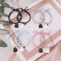 Halloween Cartoon Ghost Pendant Braided Bracelet Gifts Friendship Jewelry Dropship