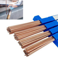 5pcs ทองแดงฟอสฟอรัสอิเล็กโทรดเชื่อมลวดเชื่อมทองเหลือง Bronze Electrode Soldering Rod ไม่จำเป็นต้อง SOLDER แป้ง 2.5 มม.* 25 ซม.-hvfmm7520