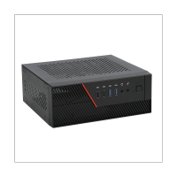 A09P Desktop Mini Itx Case Htpc Chassis Game Computer Can Stand or Lie Down for Small 1U Power Supply