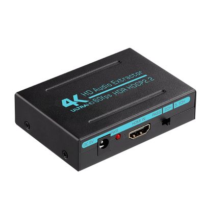 Extractor 4K 60HZ HDMI-compatible to Optical SPDIF Toslink Converter RCALR Blu-ray DVD Player Box PS3 PS4