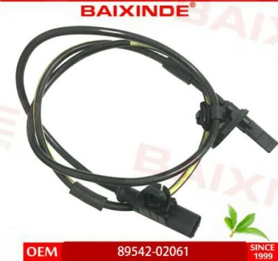 Oem 89542-02061 895461 Abs เซนเซอร์ความเร็วด้านหน้าขวาสำหรับโตโยต้า