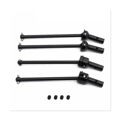 4 Pieces Metal Front and Rear Drive Shaft CVD for Arrma 1/8 Typhon 1/7 Infraction Limitless 6S RC Car Upgrade Parts - 1