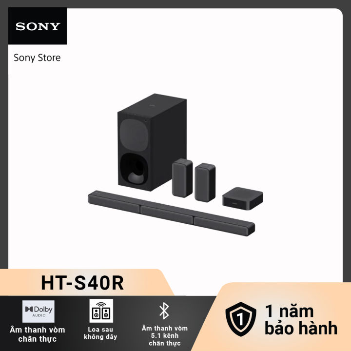 Hệ thống Home Cinema 5.1 kênh có loa sau không dây | HT-S40R