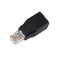 【Booming】 Circuit Desk ND998อะแดปเตอร์สายเคเบิลอีเทอร์เน็ต RJ45 M/F อะแด็ปเตอร์ครอสโอเวอร์ตัวผู้กับตัวเมีย