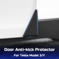 รถประตูมุมป้องกันป้องกันการชนกันสำหรับเทสลารุ่น3 Y ป้องกันรอยขีดข่วนยางซิลิโคนยามปกสติ๊กเกอร์อุปกรณ์เสริม