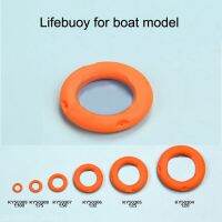 【Best-Selling】 Ayesha Online Shop mall Marine ขนาดเล็ก Lifebuoy 1/20 1/25 1/32 1/75 1/100ซิลิโคนแหวนสีส้มช่วยชีวิตเครื่องมือสำหรับ RC จำลองเรือ