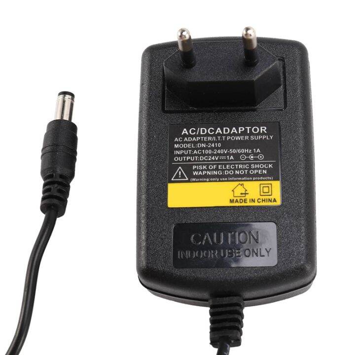 4x-charger-ac-110v-220v-converter-dc-24v-1a-power-supply-adapter-black