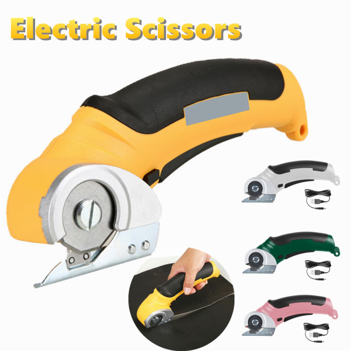 Electric Scissors Rechargeable Cordless Electric Cutter Shear for