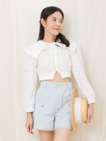 NO MORE THEORY - MARIE CROP SHIRT