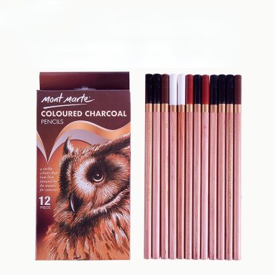 Color Sketch Pencil Set 6 Colors Soft and Medium Hard Art Raw Carbon Painting Professional Drawing Pen Comic Sketch Design Pen