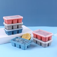 ∏◕ Household Refrigerator Ice-making Box with Lid Silicone