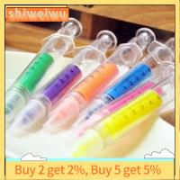 SHIWEIWU2558285หลายปากกาไฮไลท์สี6ชิ้นปากกาแปลกใหม่การบันทึกปากกาสีน้ำออฟฟิศ