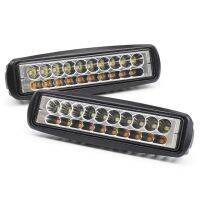 บาร์ Led 7นิ้วสองสีไม่แสวงหากำไร12V 24V ไฟตัดหมอกสำหรับ4X4 Suv Atv ออฟโรดยานพาหนะ2ชิ้น